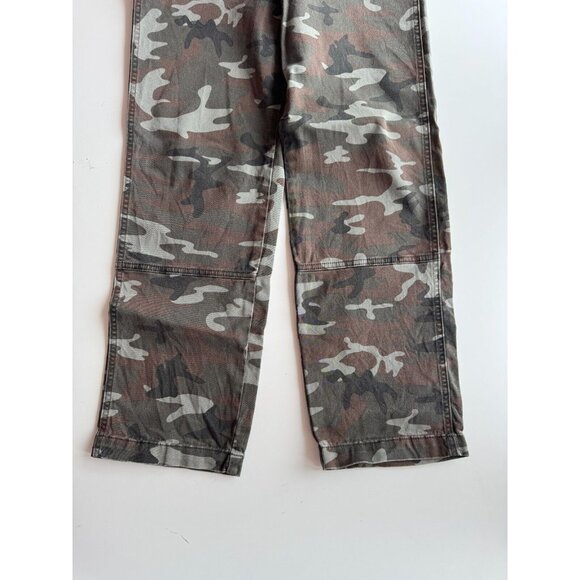 VELVET BY GRAHAM & SPENCER Ottie Camo Cotton Stretch Twill Utility Pants, Size 2 - Picture 8 of 16